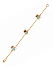 Load image into Gallery viewer, Bear Charm baby bracelet