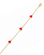 Load image into Gallery viewer, Heart Charm Baby Bracelet