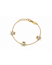 Load image into Gallery viewer, Bear Charm baby bracelet