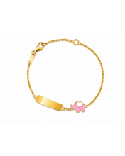 Load image into Gallery viewer, Elephant ID Baby Bracelet